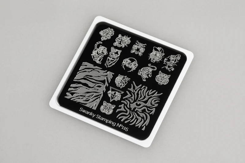 Stamping Platte Schablone Nr. 115 klein von Swanky
