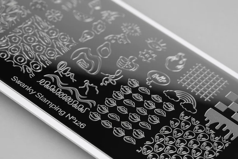 Stamping Platte Schablone Nr.126 von Swanky