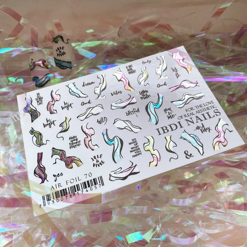 Sticker Air Foil 70 von IBDI Nails