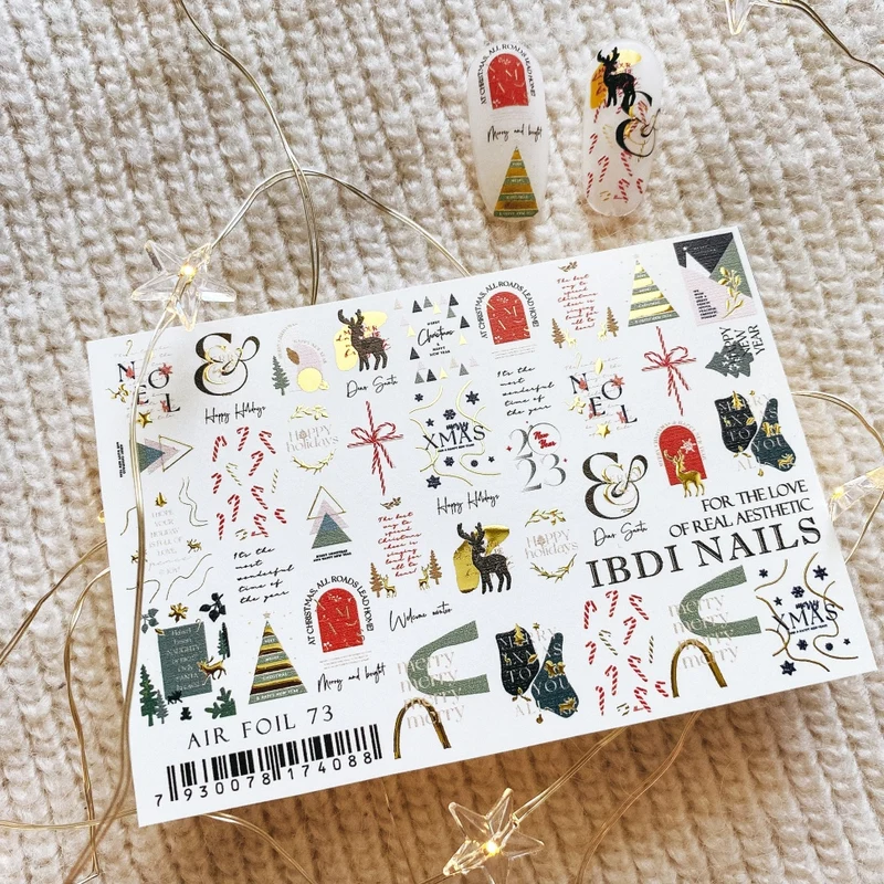 Sticker Air Foil 73 von IBDI Nails
