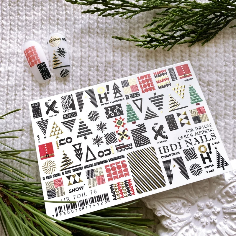 Sticker Air Foil 76 von IBDI Nails