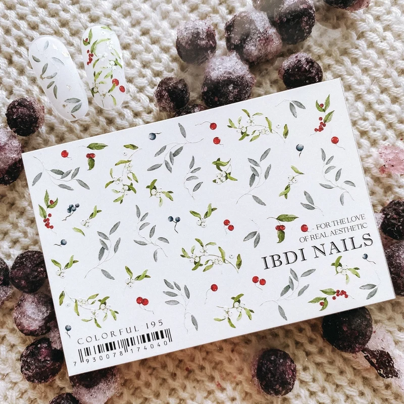 Sticker COLORFUL 195 von IBDI Nails