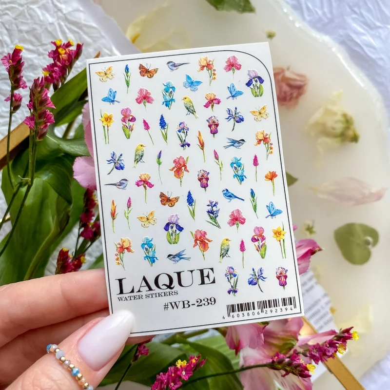 Sticker Design WB239 (Wasserlösliche Aufkleber) von Laque