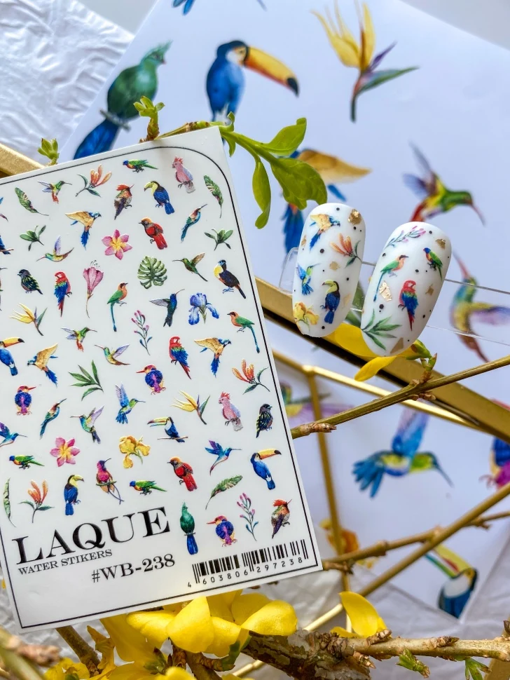 Sticker Design WB238 (Wasserlösliche Aufkleber) von Laque
