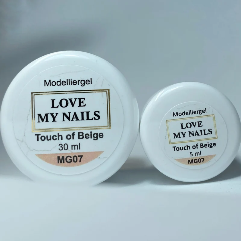 Modelliergel 'Touch of Beige' 5ml-30ml von Love My Nails (TPO-free)