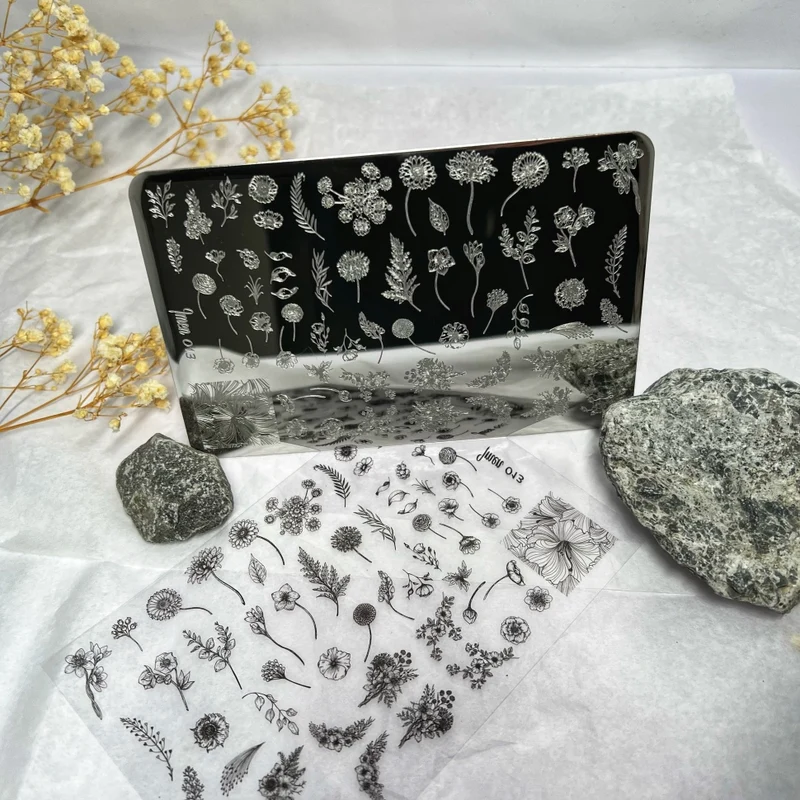 Stamping Platte Schablone Nr.13 von Imen