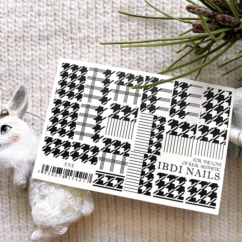 Sticker Nr. 555 von IBDI Nails