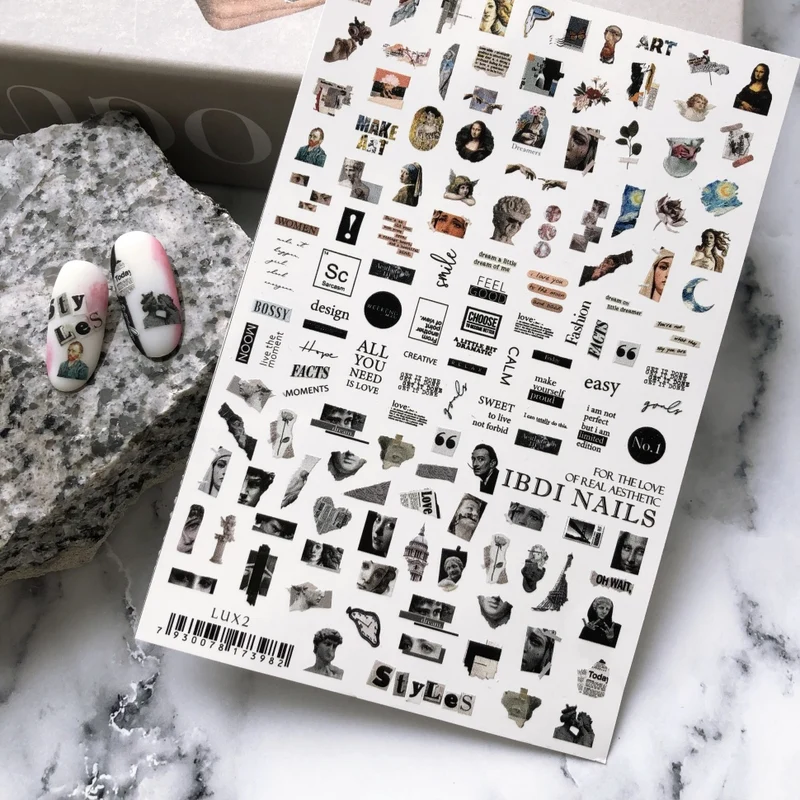 Sticker LUX 02 von IBDI Nails