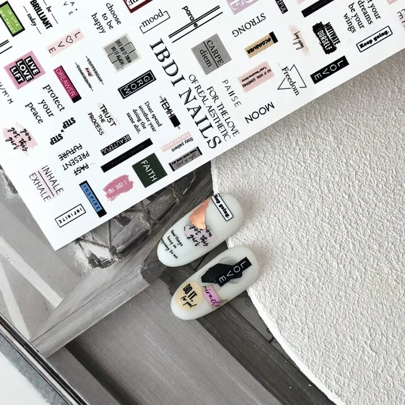 Sticker LUX 01 von IBDI Nails