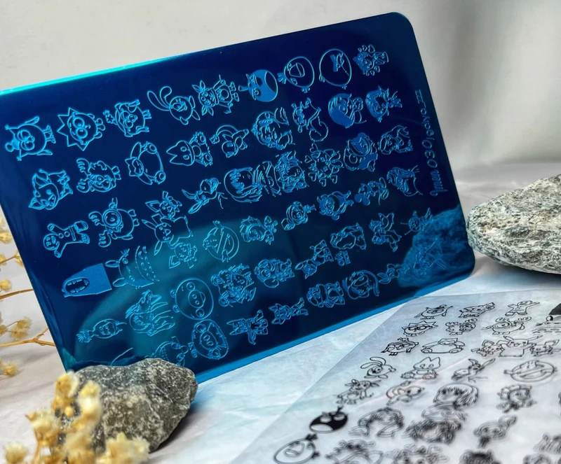 Stamping Platte Schablone Nr. 30 von Imen