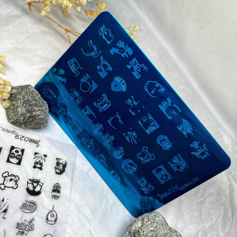 Stamping Platte Schablone Nr.29 von Imen