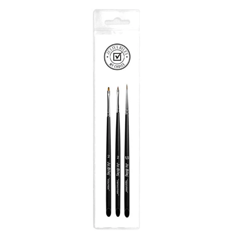 Pinselset N3 "Zhostovo" ROUBLOFF von Ju. Bilej