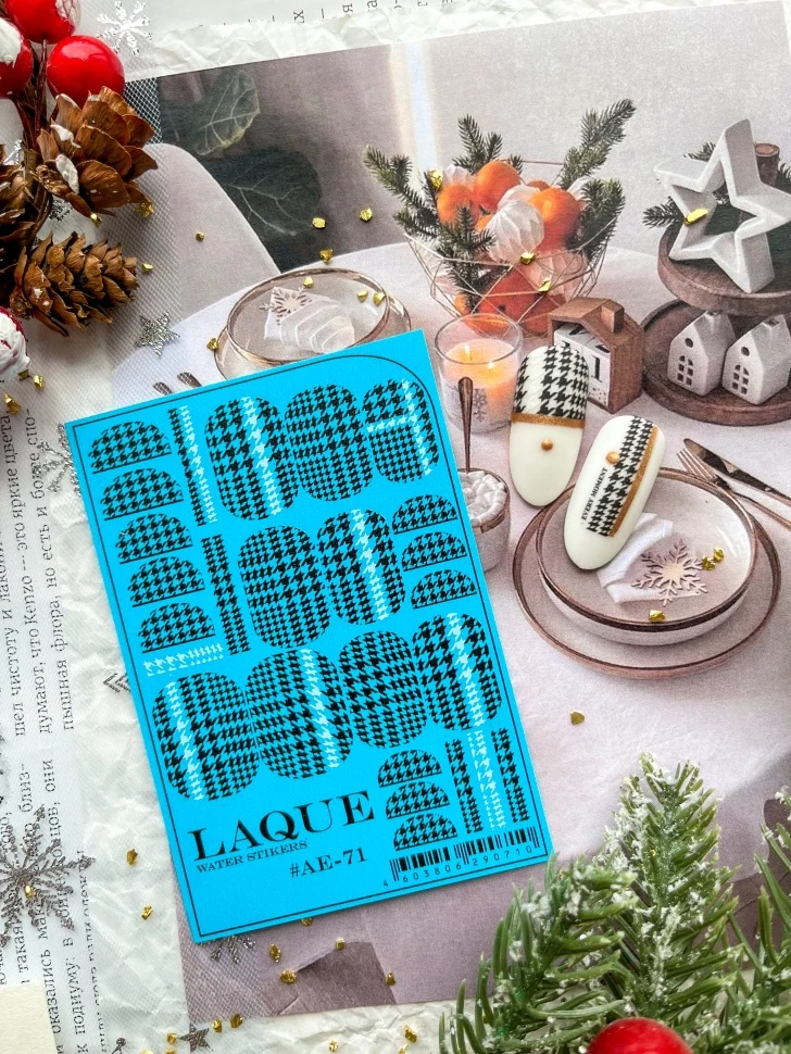Sticker Design AE71 von LAQUE (Wasserlösliche Aufkleber)