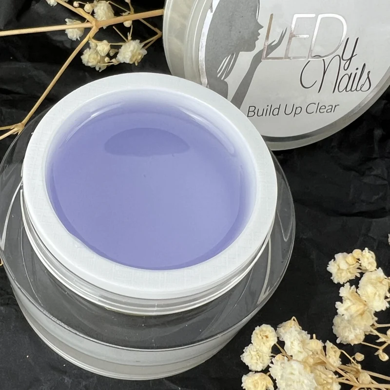 LEDy Build up Clear Aufbau Gel Clear 15-100ml von Trendnails (TPO/HEMA-free)
