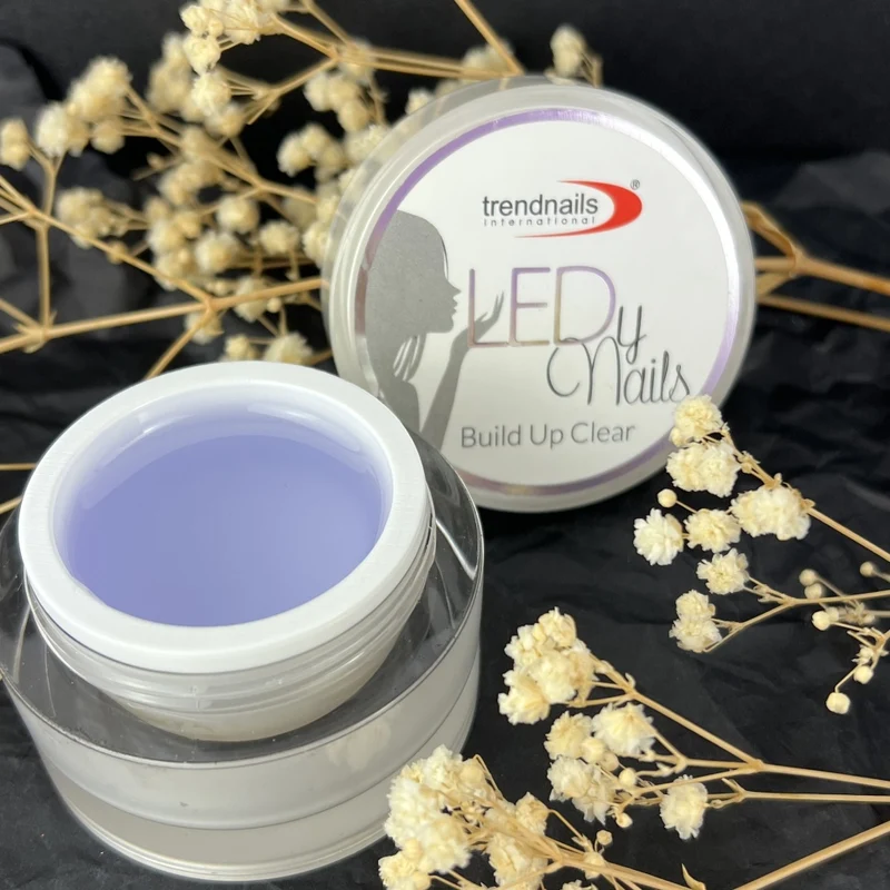 LEDy Build up Clear Aufbau Gel Clear 15-100ml von Trendnails (TPO/HEMA-free)