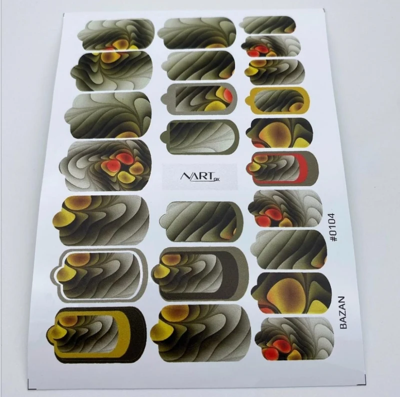 NailArt Wrap 0104 von NARTex