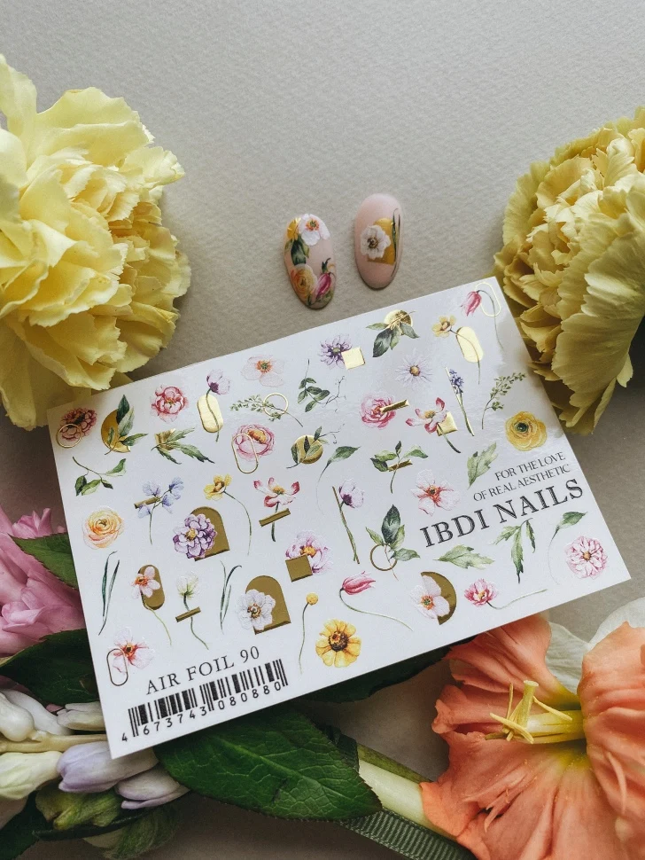 Sticker Air Foil 90 von IBDI Nails