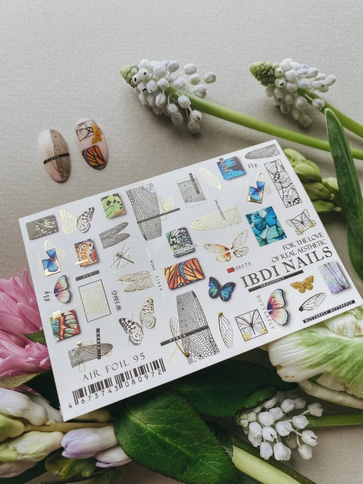 Sticker Air Foil 95 von IBDI Nails