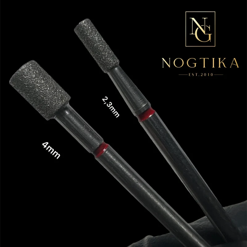 Diamant Bit Zylinder fein (rot) 2,3mm bis 4mm von NOGTIKA