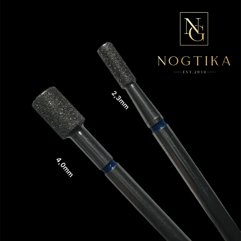 Diamant Bit Zylinder Mittel (blau) 2,3mm bis 4mm von NOGTIKA