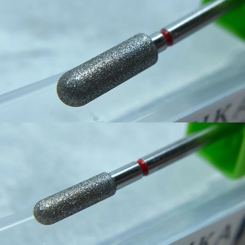 Diamant Bit Walze fein (rot) 3mm bis 4mm von NOGTIKA