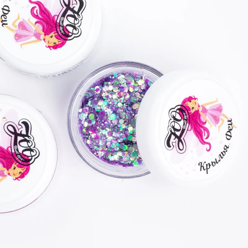 Confetti Folie Glittermix von ZOO Nail