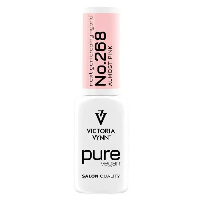268 Almost Pink Gel polish Pure Creamy 8ml VICTORIA VYNN