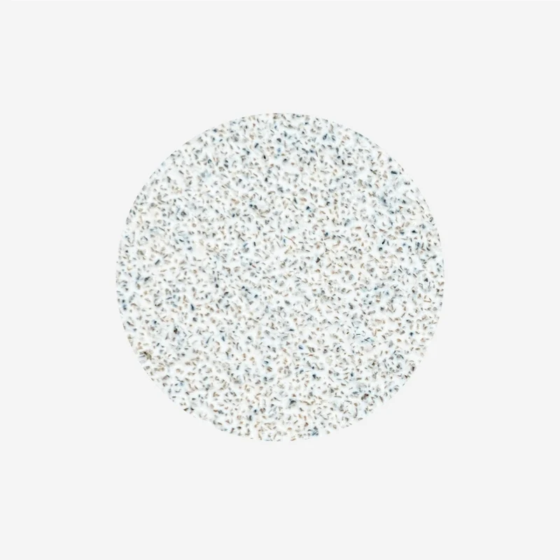 Weiße Schleifpads auf Schaumstoffbasis für Podo Disc L PDFS-25 Körnung 80-320 (50 St.) STALEKS PRO
