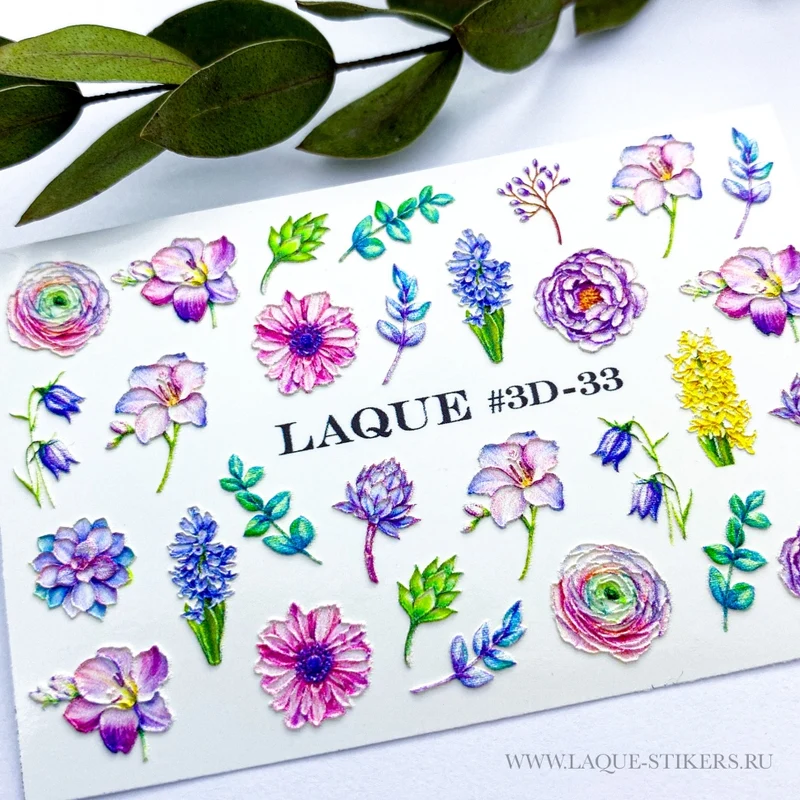 3D Sticker Design 3D33 (Wasserlösliche Aufkleber)