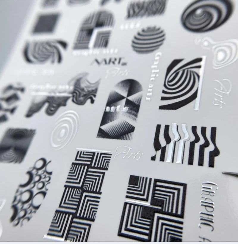 Sticker 0067 Silber von NARTex