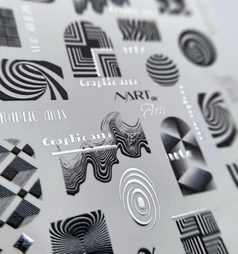 Sticker 0067 Silber von NARTex
