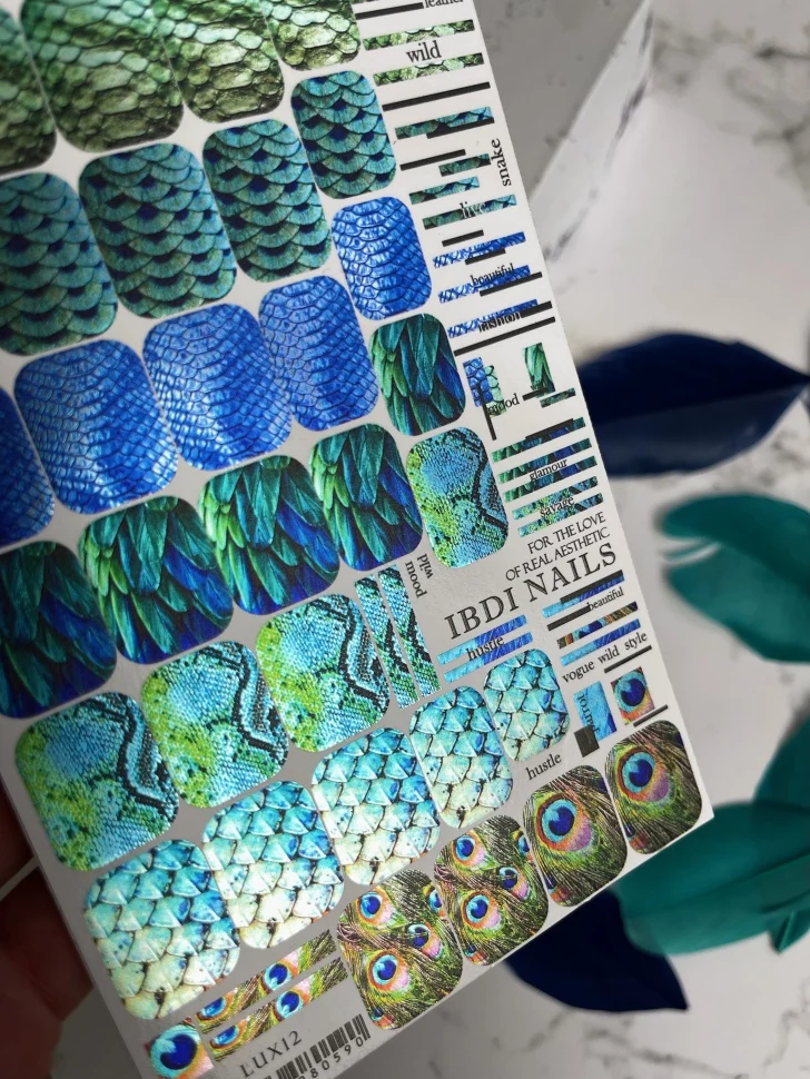 Sticker LUX 12 von IBDI Nails