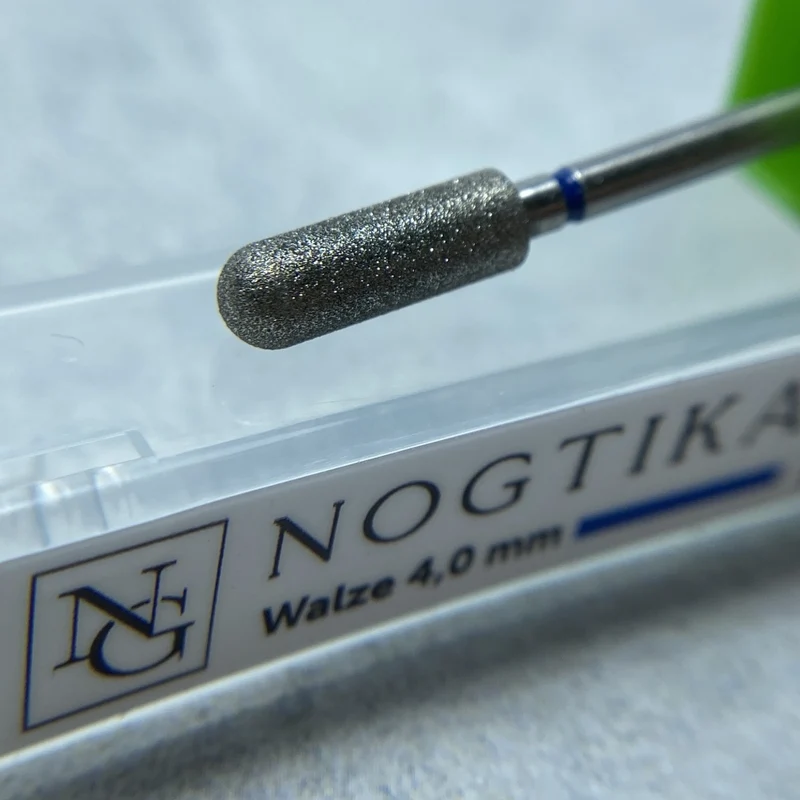 Diamant Bit Walze mittel (blau) 3mm bis 4mm von NOGTIKA