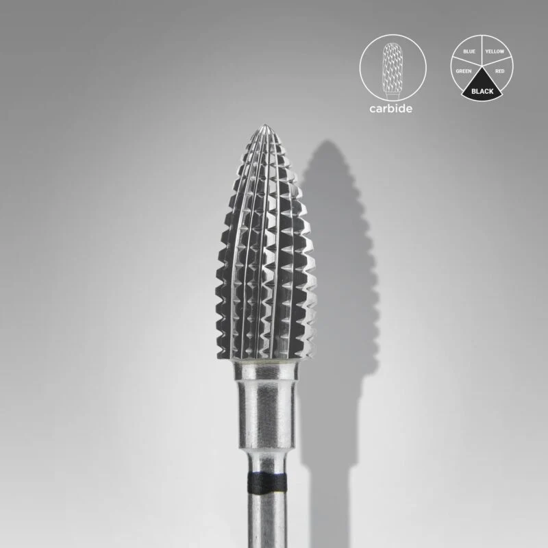 Fräseraufsatz Hartmetall (schwarz) 6mm EXPERT von STALEKS