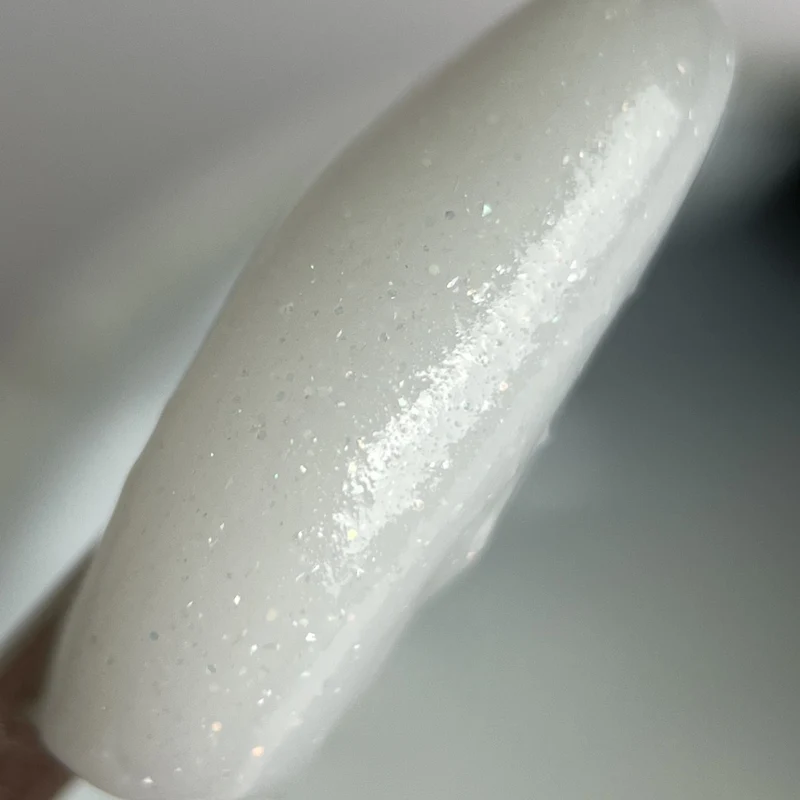 Soak-Off Acrylgel 15ml Tiegel – 'Shimmer White' von Trendnails (TPO/HEMA-free)