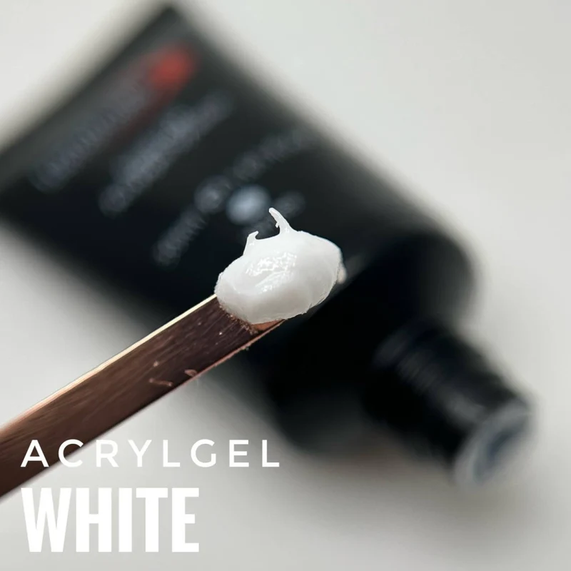 Soak-Off Acrylgel 15/30ml Tiegel – 'White' von Trendnails (TPO/HEMA-free)