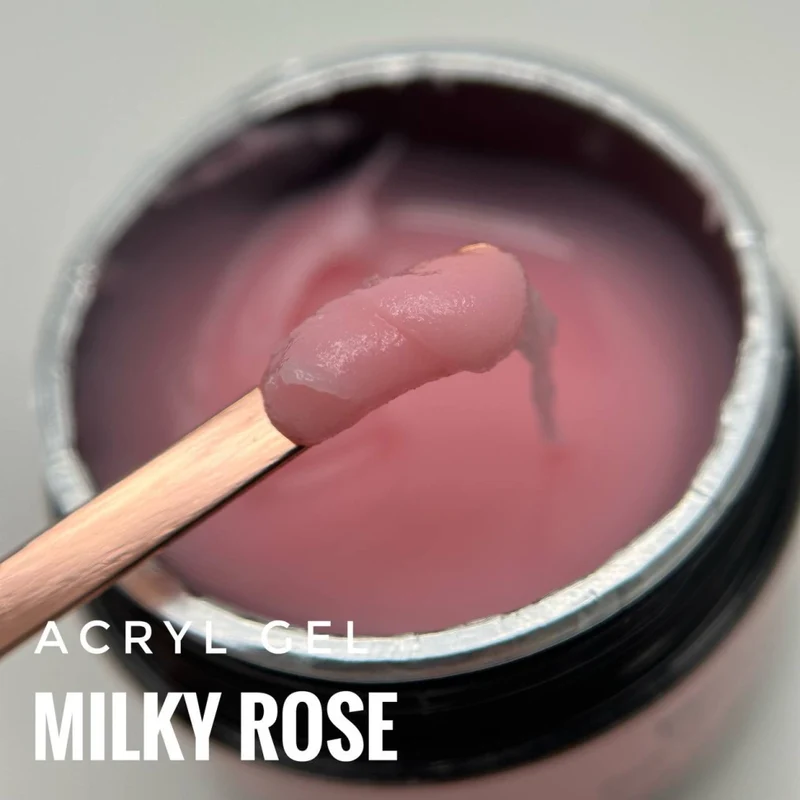 Soak-Off Acrylgel 15/30ml – 'Milky Rose' von Trendnails (TPO/HEMA-free)
