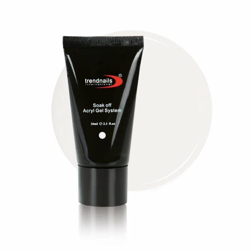 Soak-Off Acrylgel 15/30ml Tiegel/Tube – 'Clear' von Trendnails (TPO/HEMA-free)