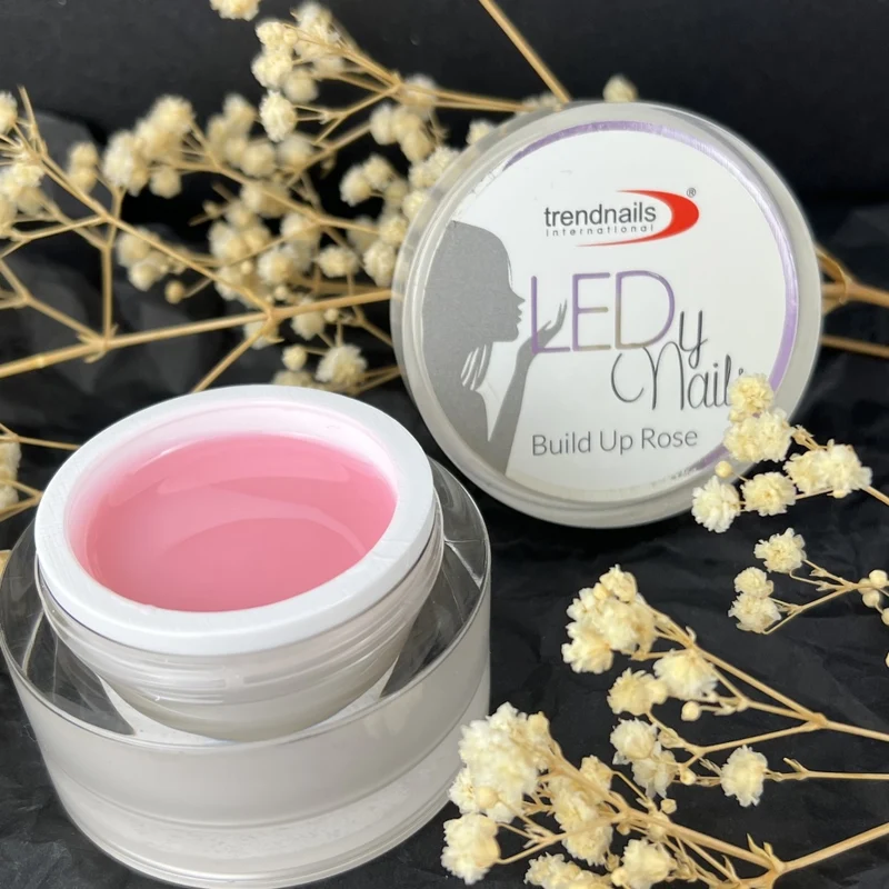 LEDy Build up Aufbau Gel Rose 15/30ml von Trendnails (TPO/HEMA-free)