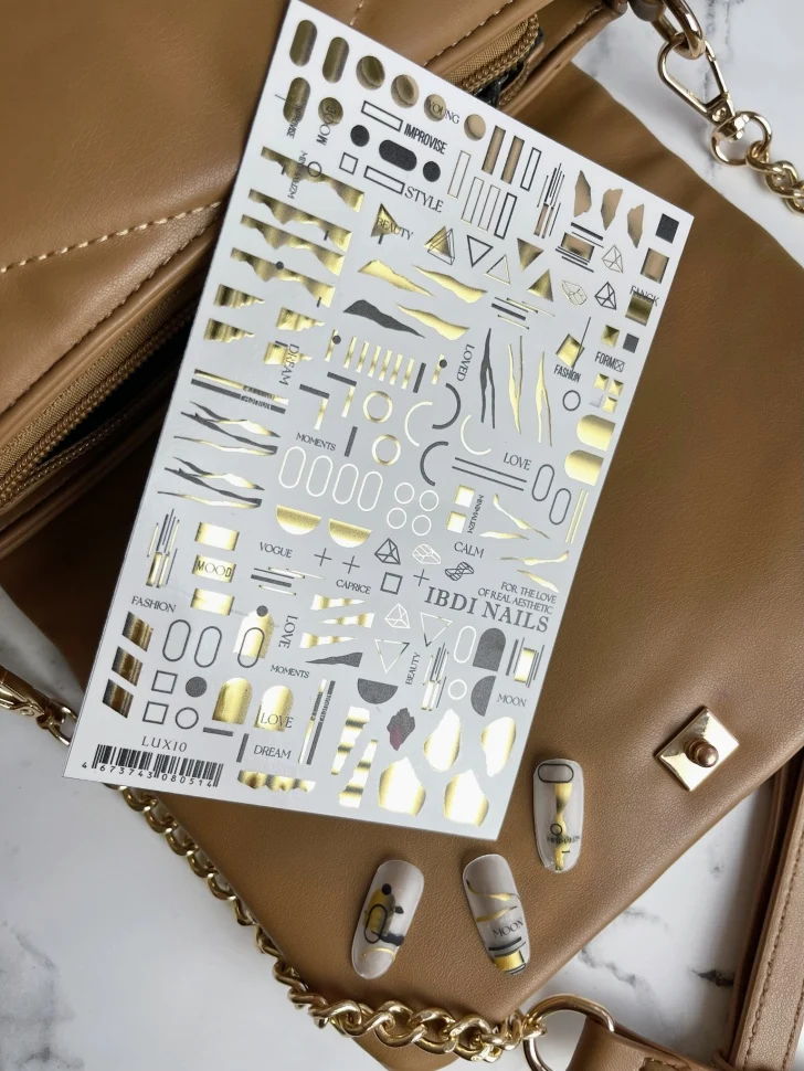 Sticker LUX 10 von IBDI Nails