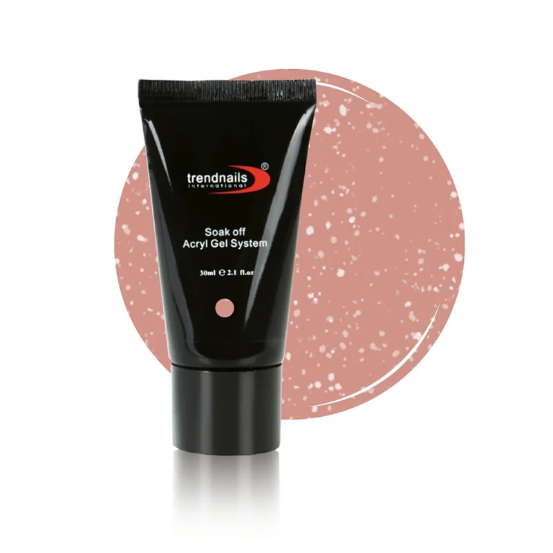 Soak-Off Acrylgel 15/30ml Tiegel/Tube – 'Shimmer Nude' von Trendnails (TPO/HEMA-free)