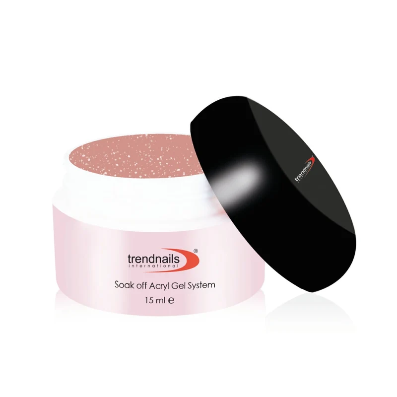 Soak-Off Acrylgel 15/30ml Tiegel/Tube – 'Shimmer Nude' von Trendnails (TPO/HEMA-free)