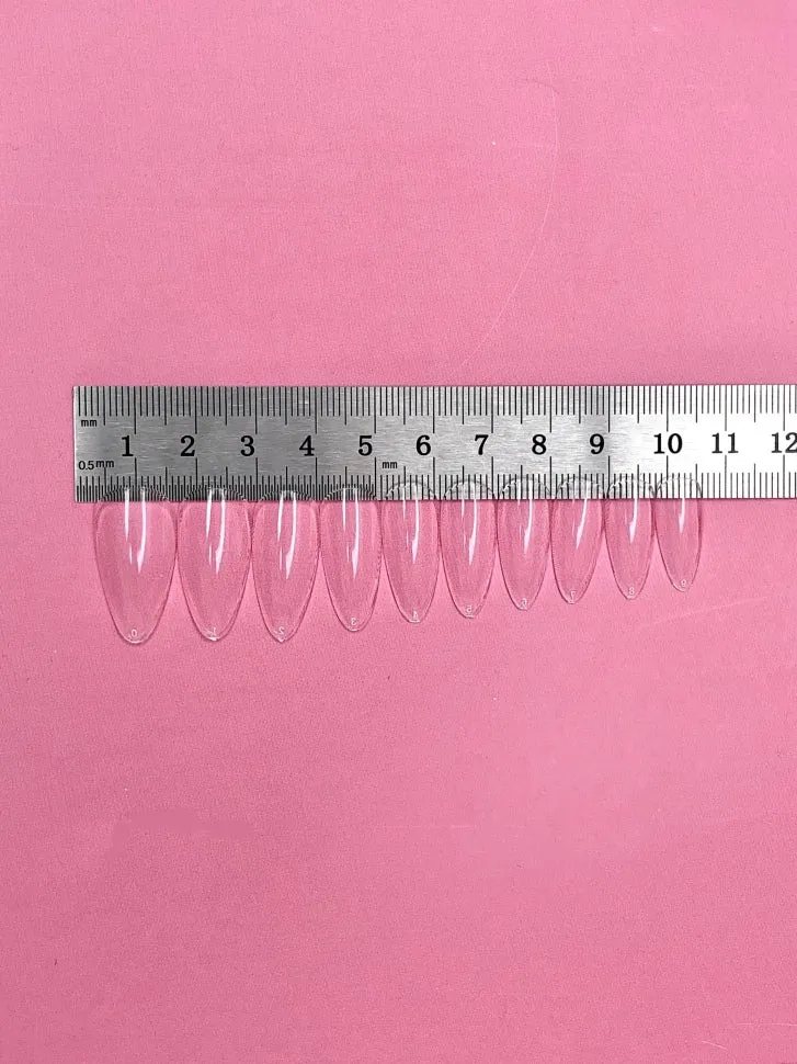 Easy Nails Gel-Tips "Oval Short" klar 500 Stk. von Imen