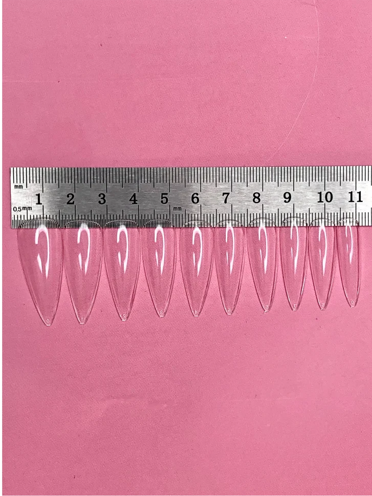 Easy Nails Gel Tips "Stiletto" klar 500 Stk. von Imen