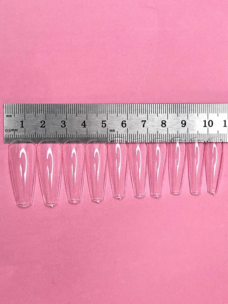 Easy Nails Gel-Tips "Coffin" klar 500 Stk. von Imen