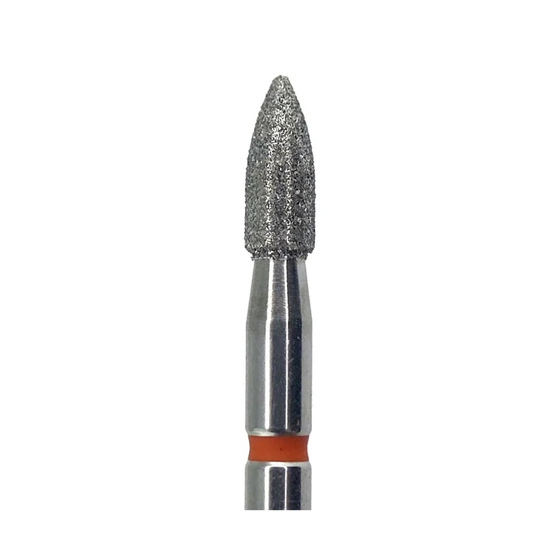 Fräseraufsatz Diamant Bit Flamme fein (rot) Größe 2,5 mm von KMIZ