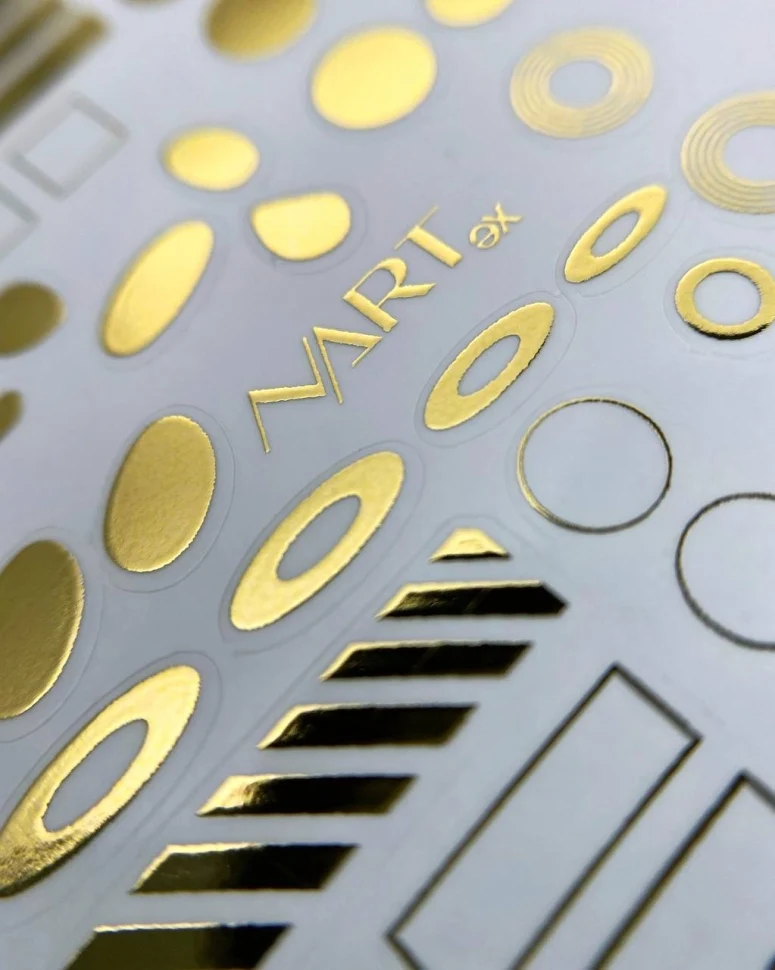 Sticker 0129 gold von NARTex