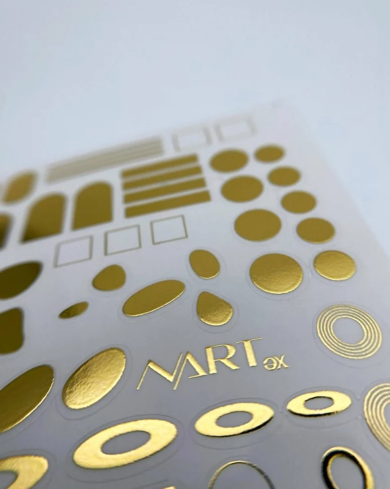 Sticker 0129 gold von NARTex