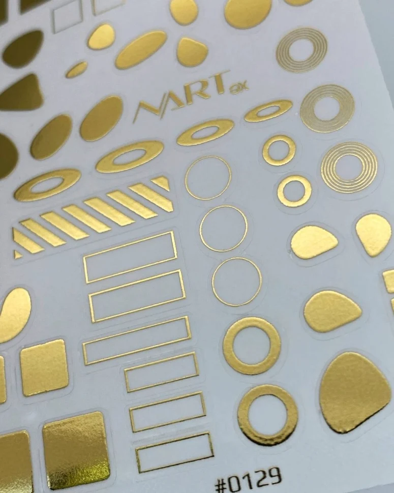 Sticker 0129 gold von NARTex