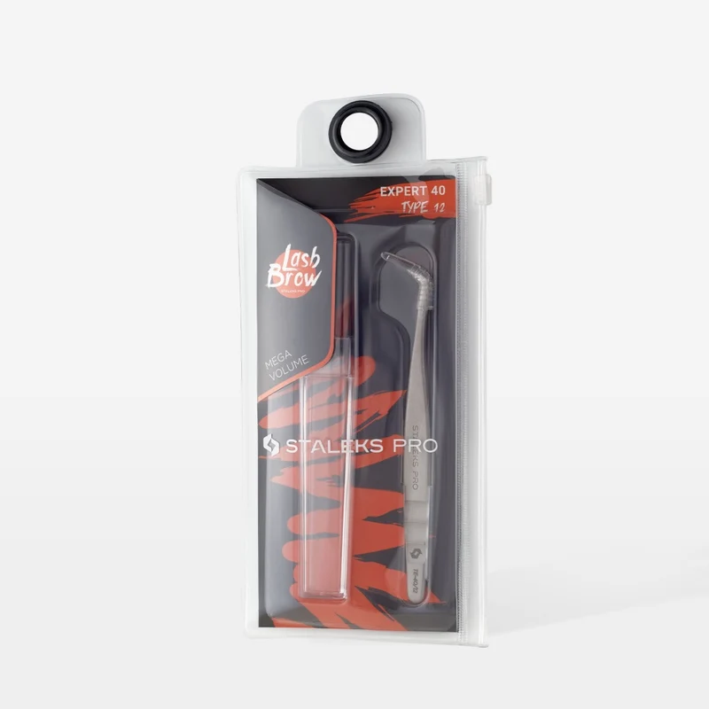 Wimpernpinzette TE-40/12 STALEKS EXPERT